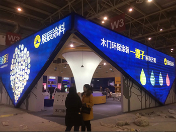 上海展台搭建公司中展台设计中色彩让上海婉冰告诉你